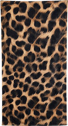 Miami Beach Brown Beach Towel Miami Beach Brown Beach Towel
