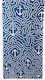 Miami Beach Blue Beach Towel 155x75cm
