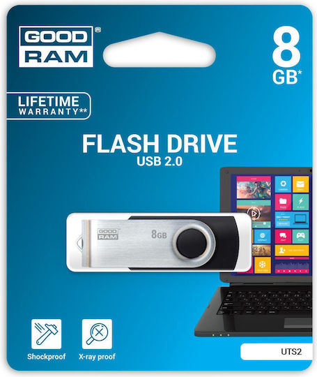 Goodram Uts2 Twister 8gb Usb 2.0 Usb Stick
