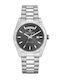 Lucien Rochat Womens Watch 39mm Battery With Grey Metal Bracelet