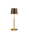 Anna's Collection Table Lamp with Gold Shade and Base