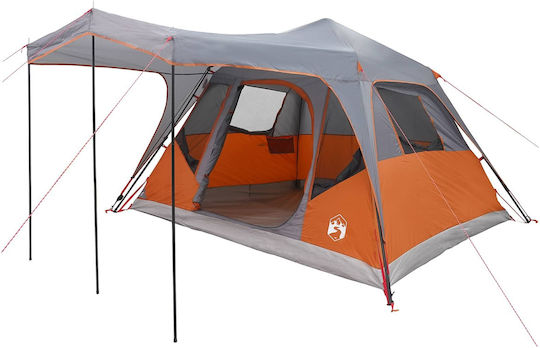 vidaXL Summer Camping Storage Tent Orange 305x275x190cm