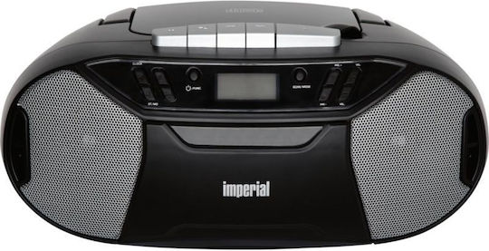 Tragbares Soundsystem mit MP3 Radio Schwarz
