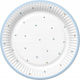 Blue Star Paper Plates 23cm 8pcs