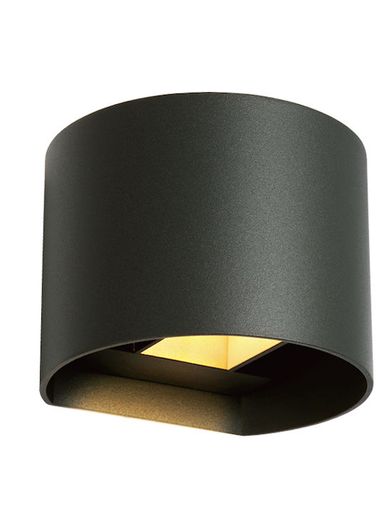 Fos me Wall-Mounted Outdoor LED Light with Adjustable White Light