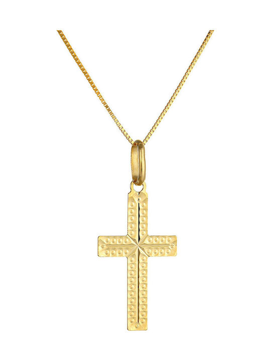 Gold Cross 14K Without Chain