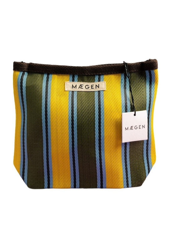 Τσαντάκι Everywhere Pouch Choco Yellow Olive Maegen