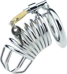 Steel Peniskäfig in Silber Farbe