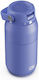 Ion8 Μπουκάλι Θερμός Ανοξείδωτο 360ml Λιλά με Καλαμάκι και Λαβή