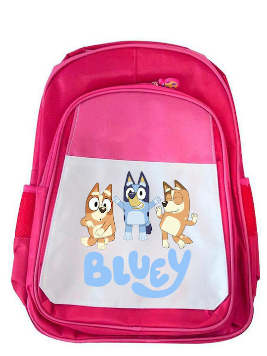 Kinder Schulranzen Bluey Rosa 41x30x15cm