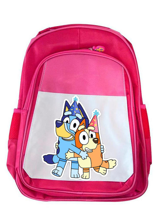 Kinder Schulranzen Bluey Rosa 41x30x15cm