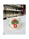 SteweHome Christmas Ceramic Red Cup 135ml