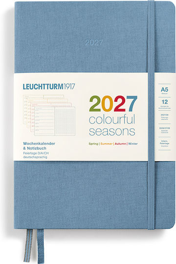 Leuchtturm1917 Colourful Seasons Εβδομαδιαίο Ημερολόγιο 2027 Winter