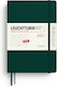 Leuchtturm1917 Daily Diary 2027 In English A5 Dotted – Forest Green