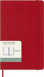 Moleskine Classic Planner 2026 2027 Weekly Notes 18 Month Red Large 13x21 Hard Cover 8056999279806 Moleskine Classic Planner 2026 2027 Weekly Notes 18 Month Red Large 13x21 Hard Cover 8056999279806