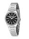 Womens Watch 30mm Battery With Silver Steel Bracelet