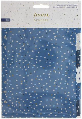 Filofax Set of 6 Notebooks A5 (Various Designs)