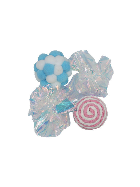 Uniq Cat Toy Ball with Catnip 4 Pieces