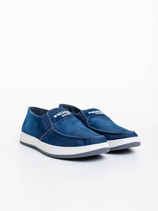 Men's Espadrilles In Blue Colour