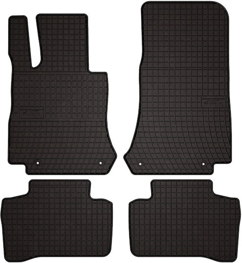 Gummifußmatten Für Mercedes GLC X253 SUV 2015-2022 Schwarz Passgenau
