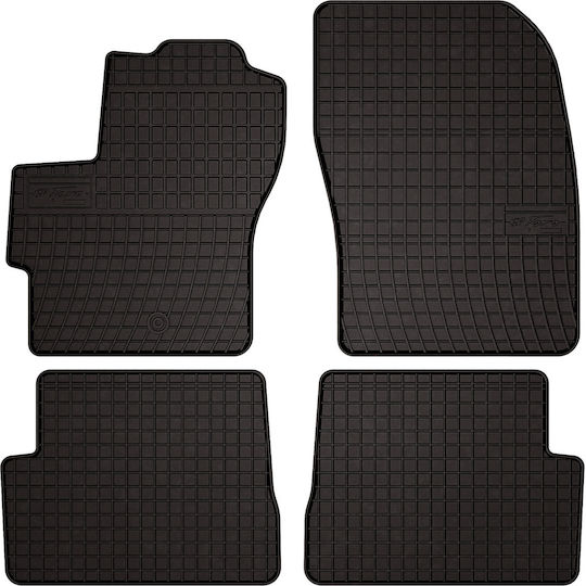 Rubber Car Mats Mazda 3 I Bk Hatchback 2003-2009 Black Fitted