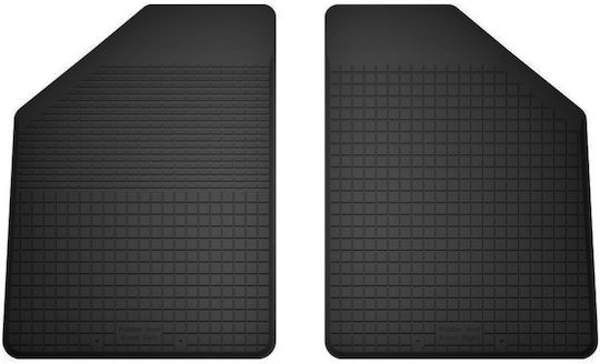 Front Rubber Car Mats Universal Lancia Voyager Minivan 2008-2016