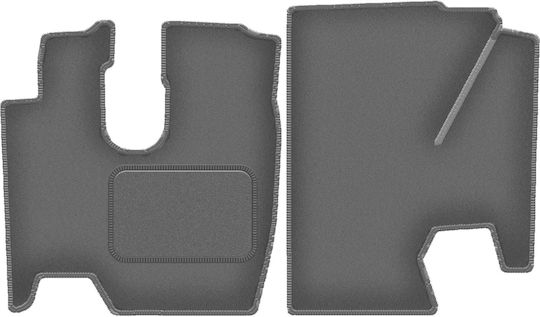 Velour Car Mats Graphite Mercedes Atego 1 Truck 1995-2005