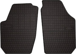 Rubber Car Mats Skoda Praktik Combivan 2006-2015 Black Fitted
