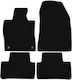 Basic Schwarze Veloursmatten Opel Astra Vi Hb Kombi 2021