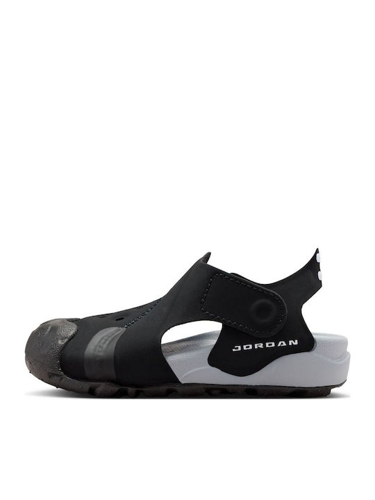 Nike Jordan Kindersandalen Schwarz
