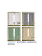 Import Hellas Perdea cu Capse 0037 Gri 160x270cm