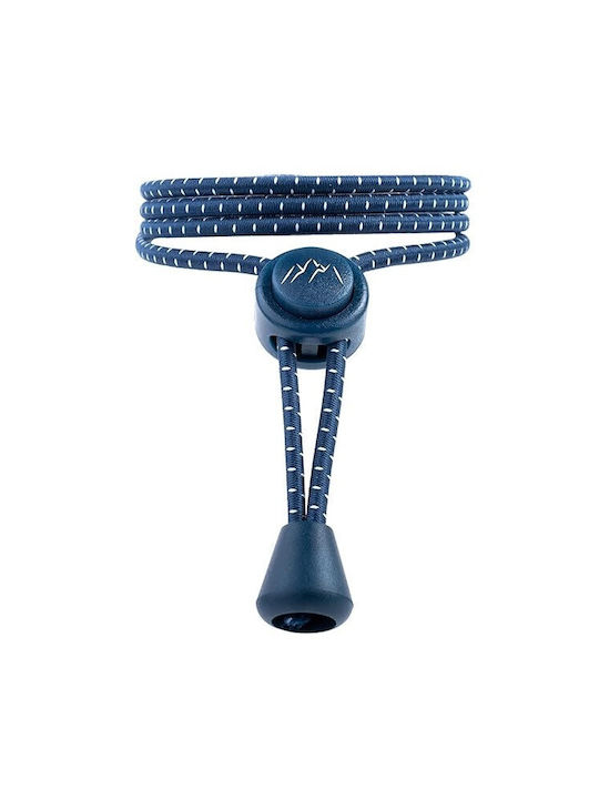 Set 5 Elastische Sportschnürsenkel Everest Fitness Keine Schnürung Verstellbar Universell 118 Cm Nylon Erwachsene Kinder Dunkelblau