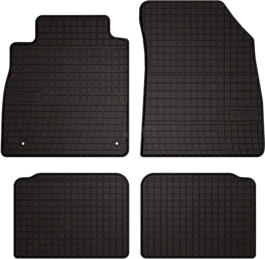 Rubber Car Mats Nissan Micra K14 Hatchback 2017 Black Fitted