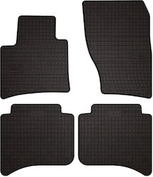 Rubber Car Mats Porsche Cayenne Ii Suv 2010-2017 Black Fitted