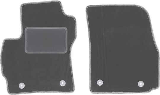 Front Car Mats Mazda 5 I 7 Seats 2005-2010 Graphite