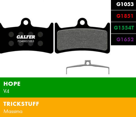 Galfer Bike Fd466g1053 Performance Bicycle Brake Pads