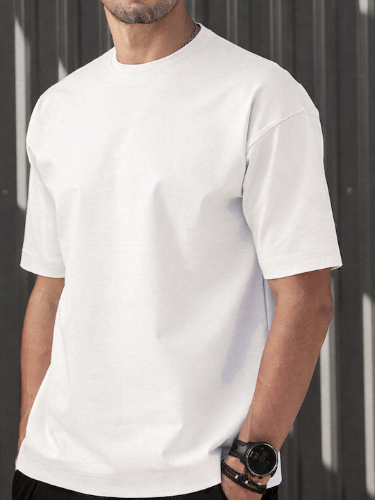 Henry Clothing Short Sleeve White Blouse