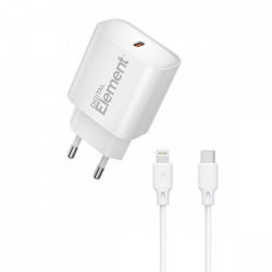 Element CH-150PD 20W с Кабел USB-C - Lightning