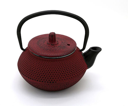 O Dromos tou Tsagiou Cast Iron Teapot with Filter 300ml