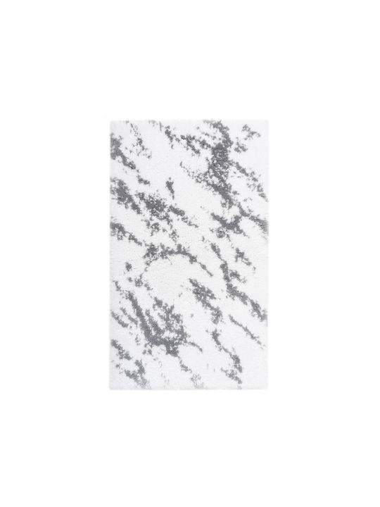 Graccioza Πατάκι Μπάνιου Mabel 30070 Silver-white 60x100εκ.