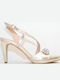 Damen Sandalen Gold