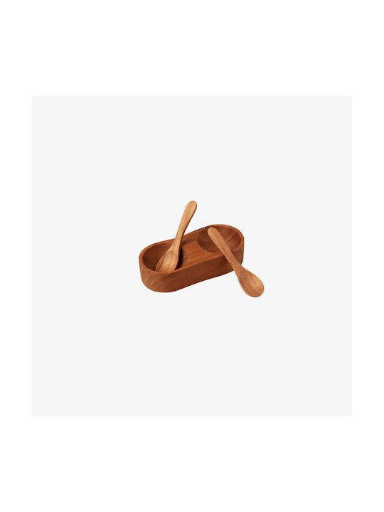 Phos & Gaia Wooden Salt Pepper Set 2 Pieces