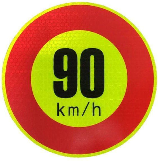 Aufkleber Geschwindigkeitsbegrenzung 90 Km H Sticker Limit