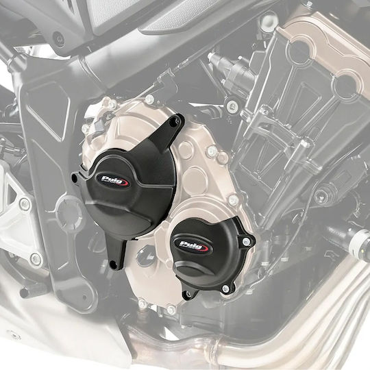 Motorcycle Protective Gear Engine Covers Black Yamaha MT-09 MT-09 SP '21-'26 Y-AMT '24-'26 XSR900 '22-'26 GP '24-'26 YZF-R9 '25-'26 22292N Puig