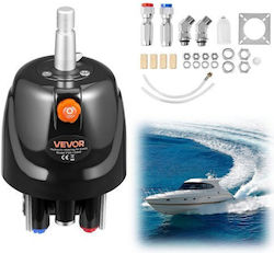 Υδραυλική Αντλία Τιμονιού Vevor 150 Hp Αντλία Τιμονιού Σκάφος Μέγιστη Πίεση Λειτουργίας 6,9 Mpa/1000 Psi Περίβλημα Κράμα Αλουμινίου Βαλβίδα Αντεπιστροφής Αντικαταστάσιμη Τσιμούχα Άξονα Εξωλέμβιες Αλιευτικές Βάρκες