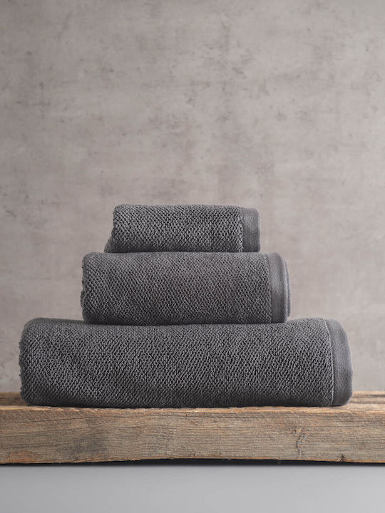 Rythmos Bath Towels Set 5 Pieces Essence Dark G...