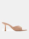 Mules With High Heel In Pink Colour