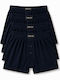 Ανδρικά Μποξεράκια Navy Blue με Σχέδια 4Pack
