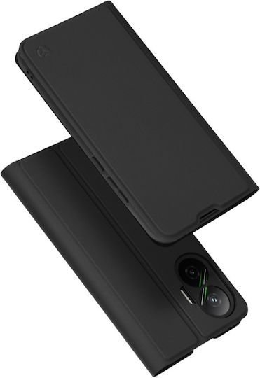 Husă Magnetică Tip Carte Xiaomi Poco F7 Wallet Interior Set Autocolante Magskin Carte Neagră