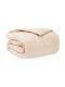 vidaXL Couchdecke 135x220cm Beige